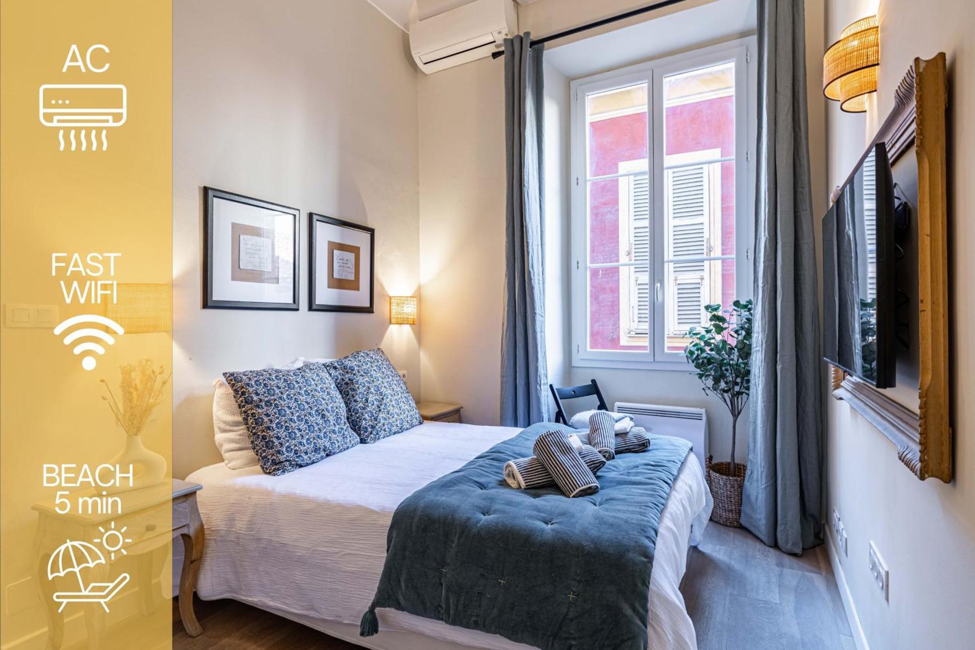 New!Chic Oasis Apt, Heart Of Nice, Family Friendly, Walking To The Beach! Экстерьер фото