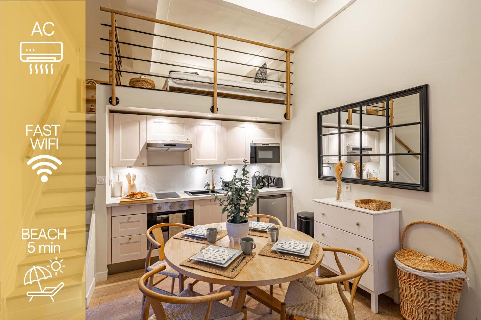 New!Chic Oasis Apt, Heart Of Nice, Family Friendly, Walking To The Beach! Экстерьер фото